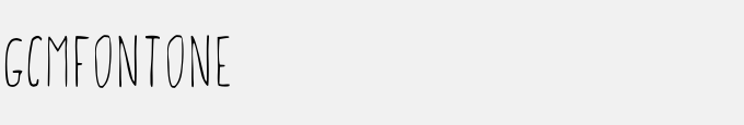 GCMFontone