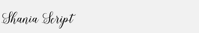 Shania Script