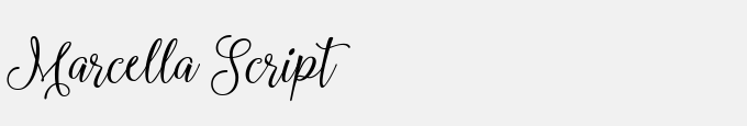 Marcella Script