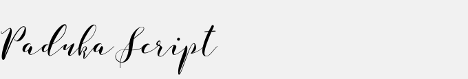 Paduka Script