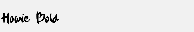 Howie Bold