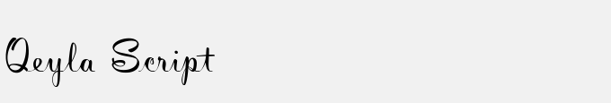 Qeyla Script