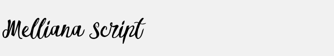 Melliana Script