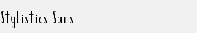 Stylistics Sans