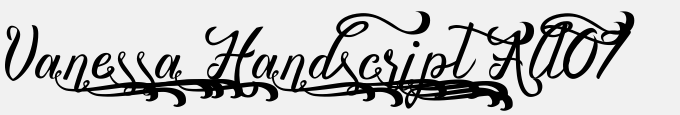 Vanessa Handscript Alt07