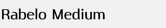 Rabelo Medium