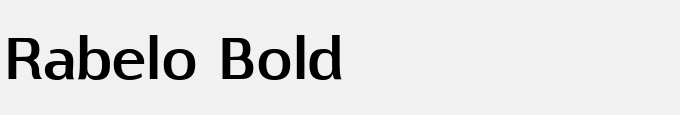 Rabelo Bold