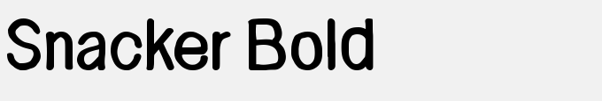 Snacker Bold