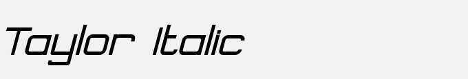 Taylor Italic