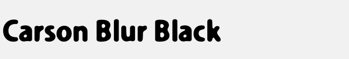 Carson Blur Black
