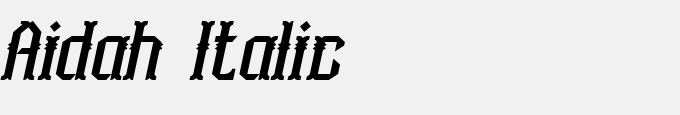 Aidah Italic