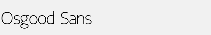 Osgood Sans