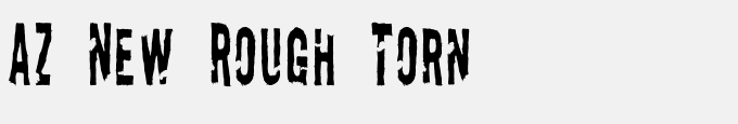 AZ New Rough Torn