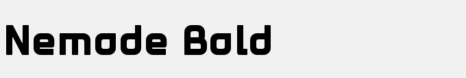 Nemode Bold
