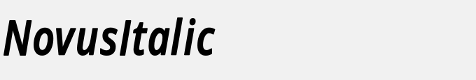 Novus-Italic