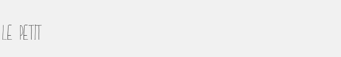 Le Petit