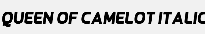 Queen Of Camelot Italic