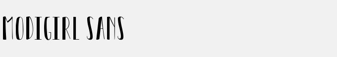 Modigirl Sans
