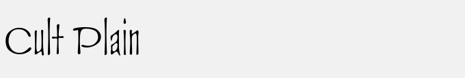 Cult Plain