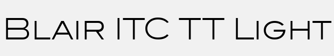 Blair ITC TT Light