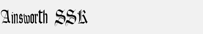 Ainsworth SSK