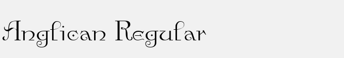 Anglican Regular