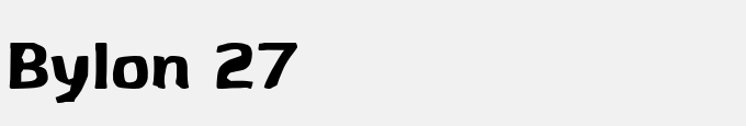 Bylon 27
