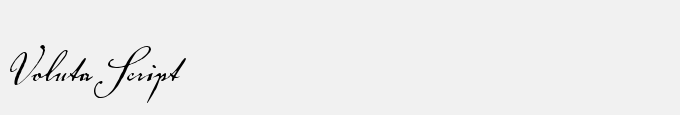 Voluta Script
