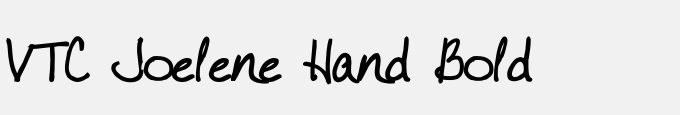VTC Joelene Hand Bold