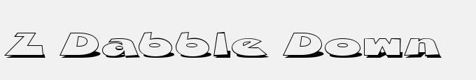 Z Dabble Down