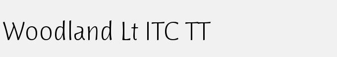 Woodland Lt ITC TT