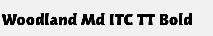 Woodland Md ITC TT Bold