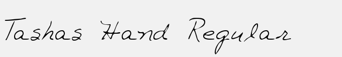 Tashas Hand Regular