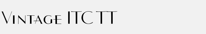 Vintage ITC TT