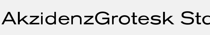 Akzidenz-Grotesk Std Ext