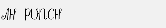 AH PUNCH