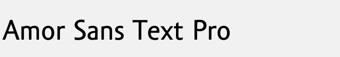 Amor Sans Text Pro