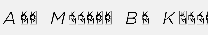 All Modern By Kestrel Montes * Italic