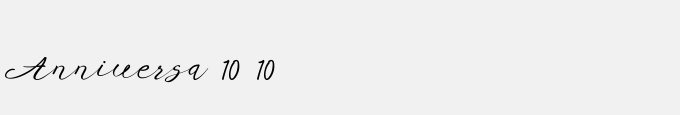 Anniversa 10 10