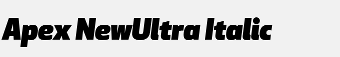 Apex New-Ultra Italic