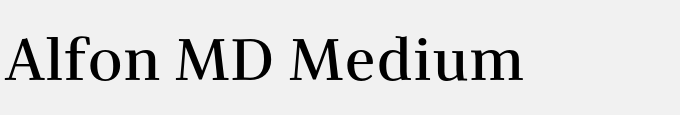 Alfon MD Medium
