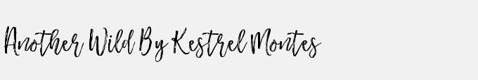 Another Wild By Kestrel Montes