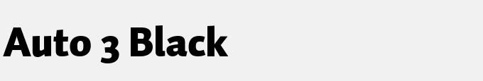 Auto 3 Black