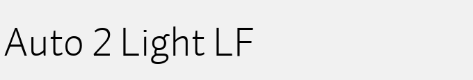 Auto 2 Light LF
