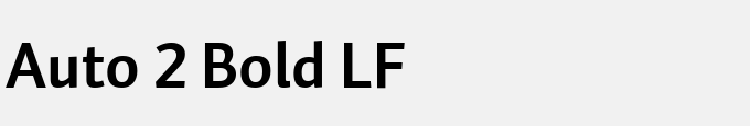 Auto 2 Bold LF