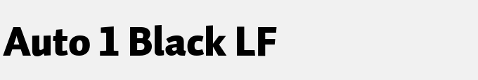 Auto 1 Black LF