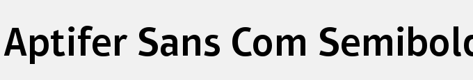 Aptifer Sans Com Semibold
