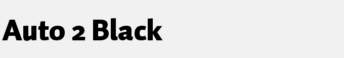 Auto 2 Black