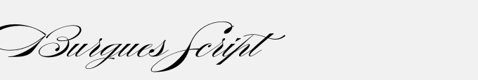 Burgues Script