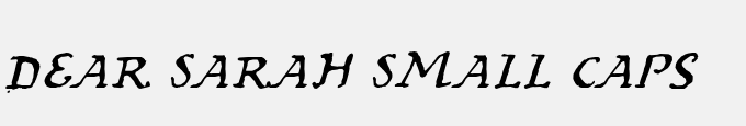 Dear Sarah Small Caps